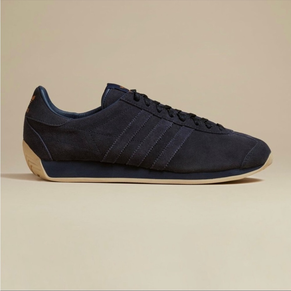 Khaite x Women's Blue Adidas Originals Suede Sneakers